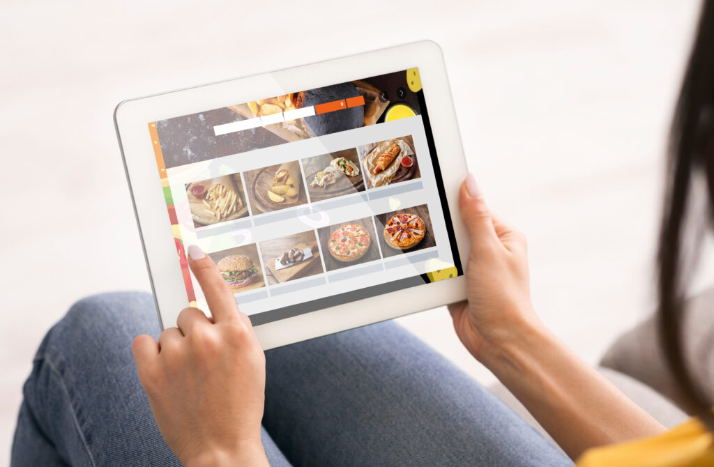 An image supporting the importance of creating an online menu when creating a restaurant website with WordPress. 