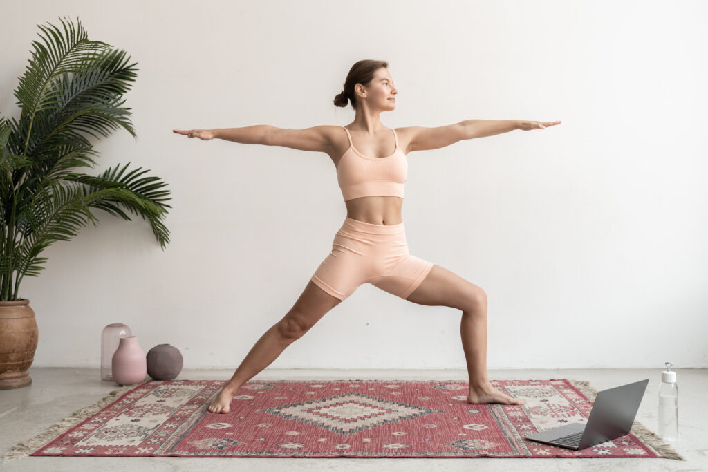 An image supporting an effective yoga studio website as a powerful tool to expand your reach. 
